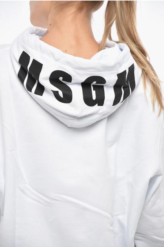  엠에스지엠 후드 티셔츠 2000MDM535 200000 01 White - MSGM