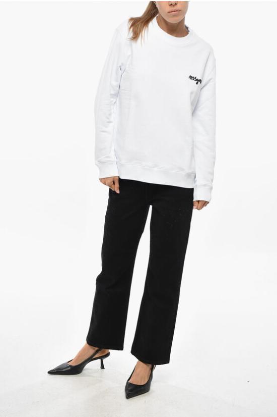  엠에스지엠 긴팔 티셔츠 2000MDM543 200000 01 White - MSGM