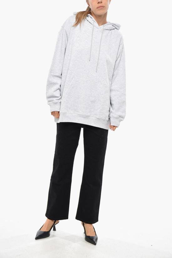  엠에스지엠 맥시 로고 후드 티셔츠 2000MDM535 200003 94 Gray - MSGM