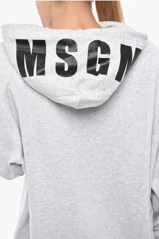  엠에스지엠 후드 티셔츠 2000MDM535 200003 94 Gray - MSGM