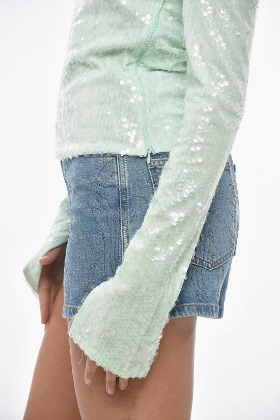  로테이트 긴팔 티셔츠 1125761170 1170 Light blue - ROTATE