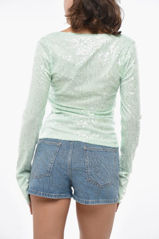  로테이트 긴팔 티셔츠 1125761170 1170 Light blue - ROTATE