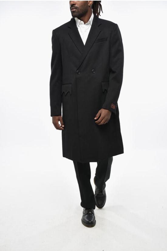  라프 시몬스 코트 222 M615B 0099 Black - RAF SIMONS