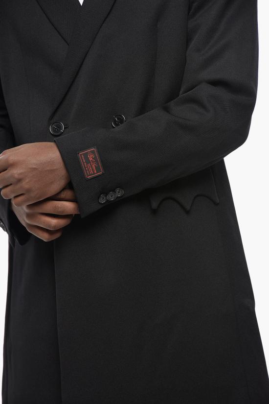  라프 시몬스 코트 222 M615B 0099 Black - RAF SIMONS