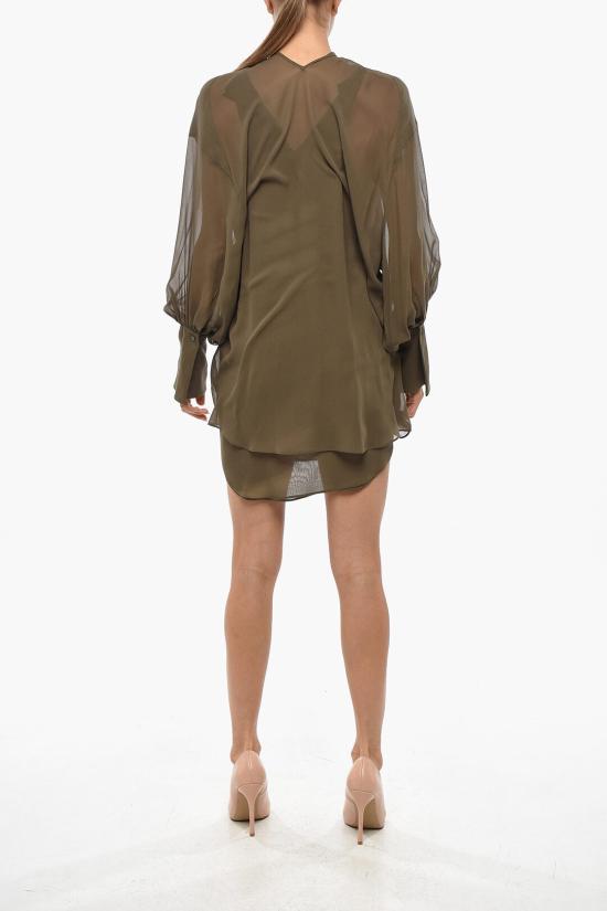  사 수 파이 숏 원피스 W24531 0750 Military Green - SA SU PHI