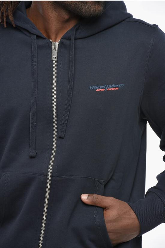  디젤 긴팔 티셔츠 A19706 RJXAQ 81E Blue - DIESEL