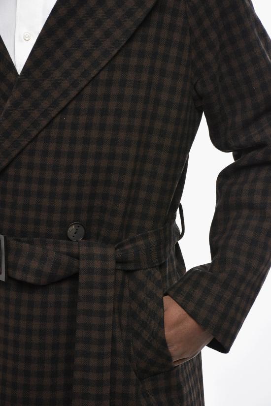  헤보 코트 BRINDISIQ1G7493122 Marrone Nero - HEVO