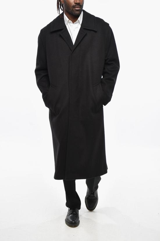  리에르 코트 LCT1X01BLACK LODEN Black - RIER