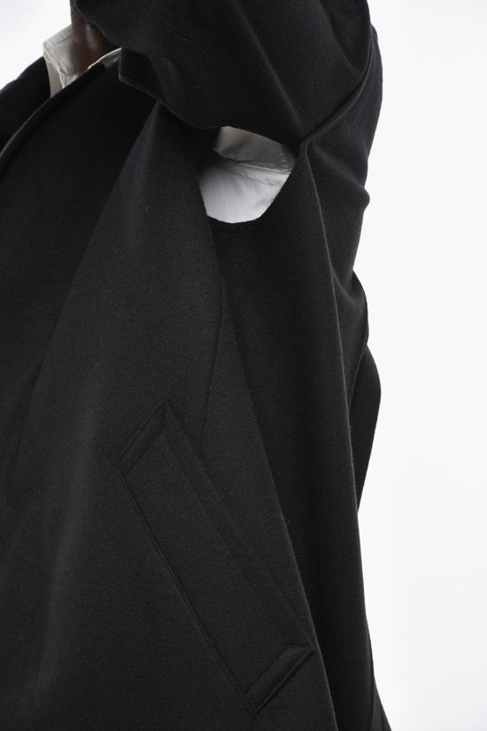  리에르 코트 LCT1X01BLACK LODEN Black - RIER