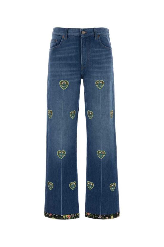 25FW 발렌티노 가라바니 데님 팬츠 7B3DD20C9KH 558 BLUE