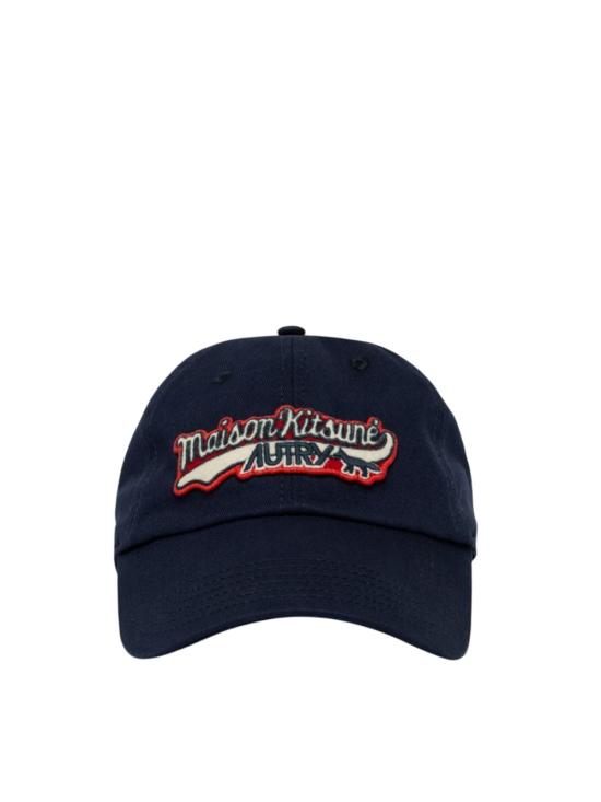 25FW 오트리 X 메종키츠네 볼캡 ACPUMK3B BLUE