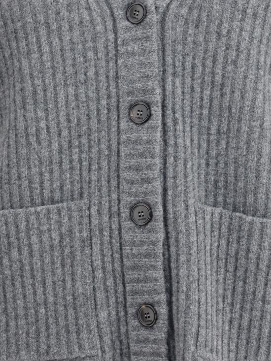 25FW 구찌 리브 펠터드 월 가디건 835979XKEX6 1073 GREY - GUCCI