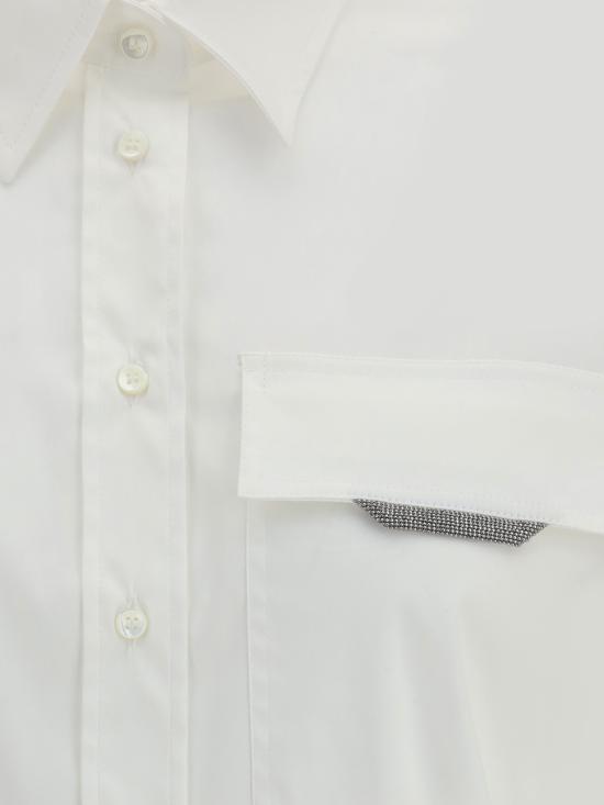 25FW 브루넬로 쿠치넬리 셔츠 M0091MY516 C159 WHITE - BRUNELLO CUCINELLI