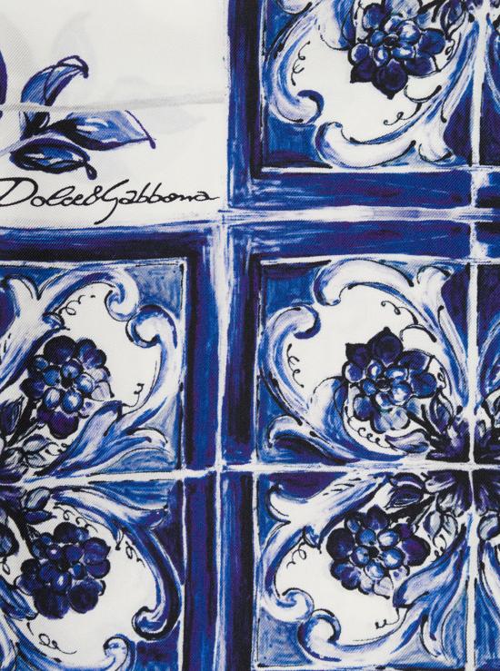 25FW 돌체앤가바나 머플러/스카프 FN090RGDAOZHA3OA Blu - DOLCE & GABBANA