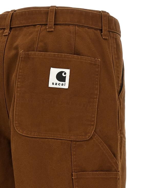 25FW 사카이 스트레이트 팬츠 2500991S642 Brown - SACAI