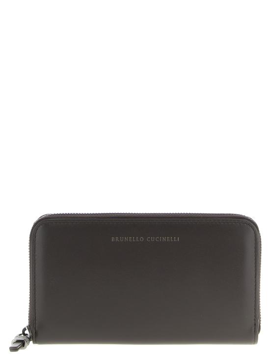 25FW 브루넬로 쿠치넬리 명함지갑 MWTKM2724C8279 Brown