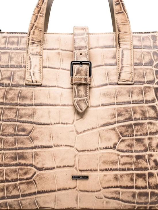 25FW 엠포리오 아르마니 토트백 EM003617 AF19384 U6091 CHANTERELLE - EMPORIO ARMANI