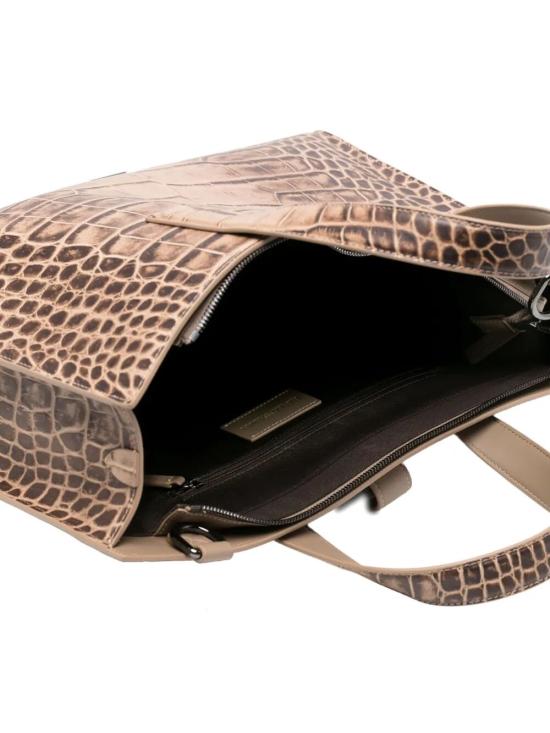 25FW 엠포리오 아르마니 토트백 EM003617 AF19384 U6091 CHANTERELLE - EMPORIO ARMANI