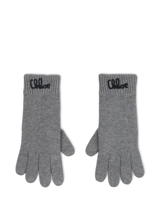 25FW [키즈] 끌로에 장갑 C20690 A46 HEATHER GREY