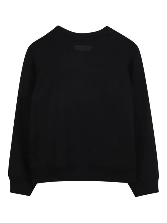 25FW [키즈] 랑방 티셔츠 N30284 09B BLACK - LANVIN