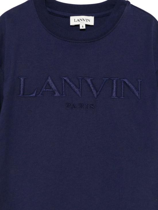 25FW [키즈] 랑방 티셔츠 N30280 868 ELECTRIC BLUE - LANVIN