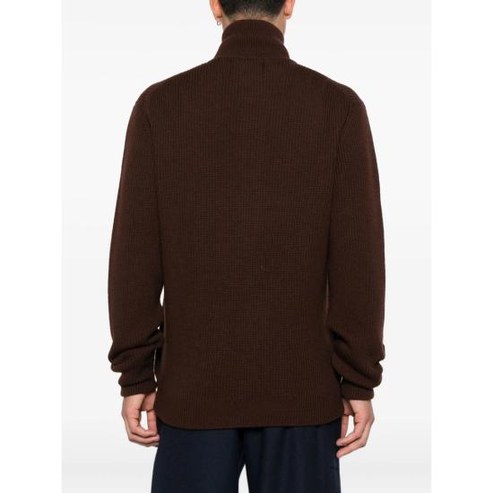 25FW 세븐 게이지 집업 니트 PUL0021 6Z6 BROWN - SEVEN GAUGE