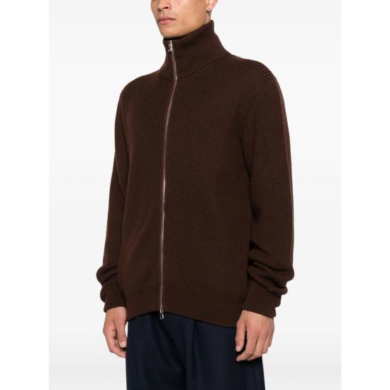 25FW 세븐 게이지 집업 니트 PUL0021 6Z6 BROWN - SEVEN GAUGE