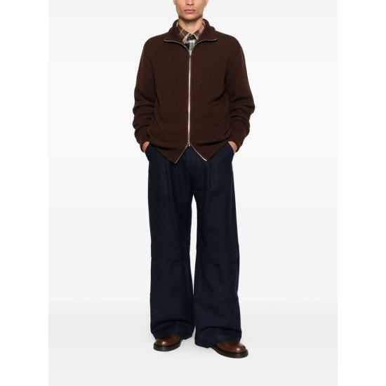 25FW 세븐 게이지 집업 니트 PUL0021 6Z6 BROWN - SEVEN GAUGE