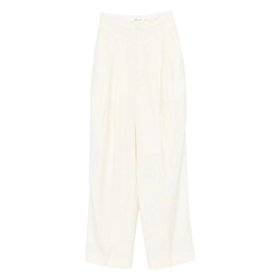 25FW 아야 뮤즈 스트레이트 팬츠 AMFW2554 OPAL WHITE
