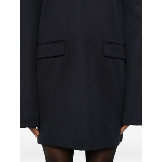 25FW 쉐르 숏 원피스 ROB0112 GOYA BLEU BLUE BROWN - SOEUR