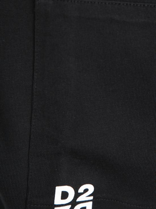 26FW 디스퀘어드2 반팔 티셔츠 S74GD1475 D20033 963 Black - DSQUARED2