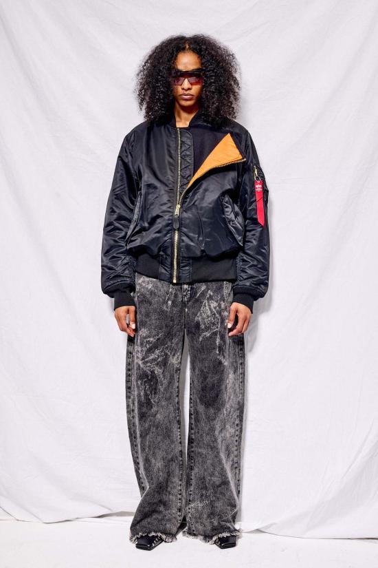  Lutz Huelle 봄버 자켓 루츠 휘엘 코쿤 봄버 블랙/블랙 - OTHER BRANDS