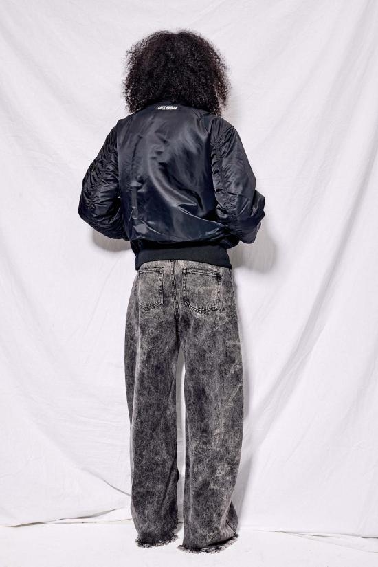  Lutz Huelle 봄버 자켓 루츠 휘엘 코쿤 봄버 블랙/블랙 - OTHER BRANDS