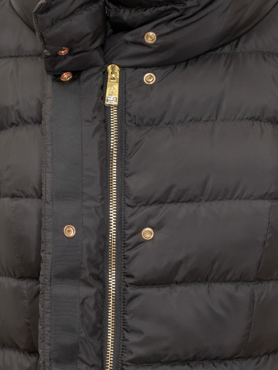 25FW 페트레이 솝착 MQN 03 하이칼라 슬림핏 롱 다운 재킷  PED545601181967 NER NERO - PEUTEREY