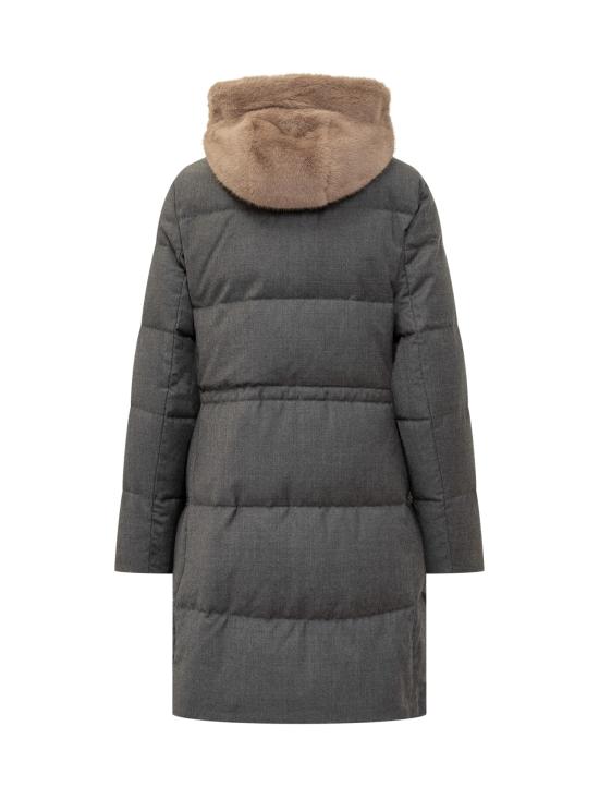 25FW 두노 롱패딩 VIRNABOLZANO 480 GRIGIO ANTRACITE - DUNO