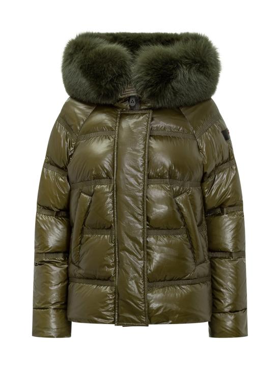 25FW 페트레이 TAKAN RP MID FUR 패딩  PED512301181752 689 VERDE MILITARE