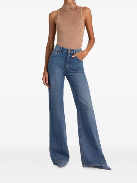 25FW 앨리스 앤 올리비아 민소매 티셔츠 CC510570714A742 Gold - ALICE & OLIVIA