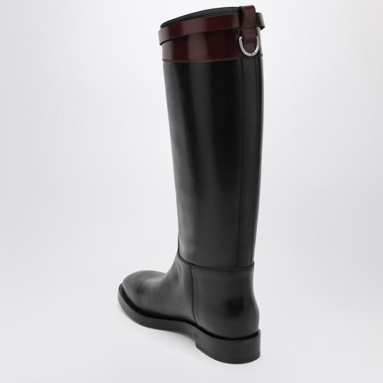25FW 두라찌 부츠 FW25SB01013POH Black - DURAZZI