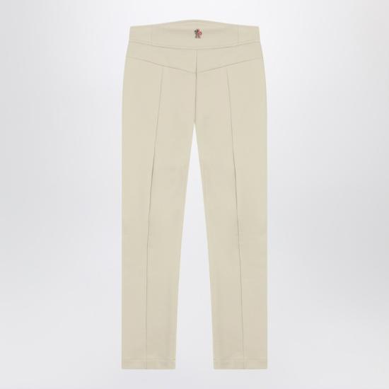 25FW 몽클레어 스트레이트 팬츠 2A0000153064 White - MONCLER