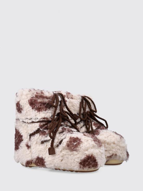 25FW 문부츠 아이콘 나일론 로우 부츠 80D1409690 MM04 White - MOON BOOT