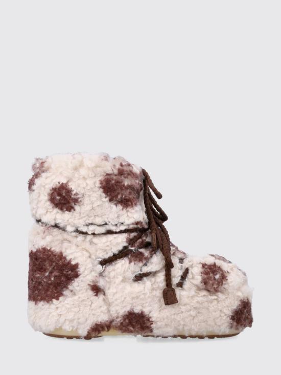 25FW 문부츠 아이콘 나일론 로우 부츠 80D1409690 MM04 White