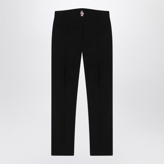 25FW 몽클레어 스트레이트 팬츠 2A0000153064 Black - MONCLER