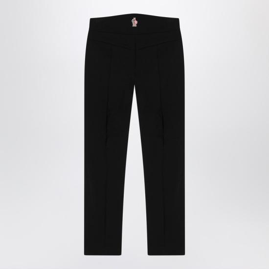 25FW 몽클레어 스트레이트 팬츠 2A0000153064 Black - MONCLER