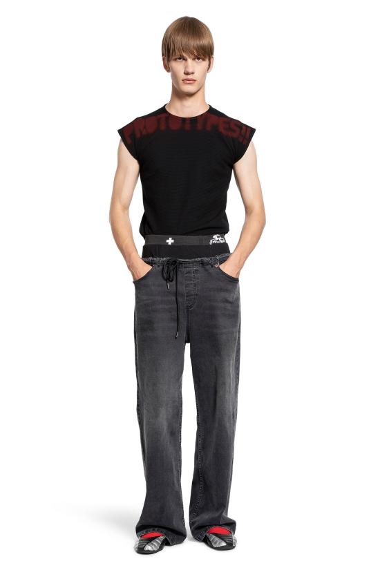 25SS 프로토타입 데님 팬츠 PT07DPA01MWBL BLACK - PROTOTYPES