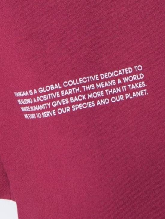 25FW [키즈] PANGAIA 티셔츠 10000430 MILKYWAY MAROON Milkyway maroon - OTHER BRANDS