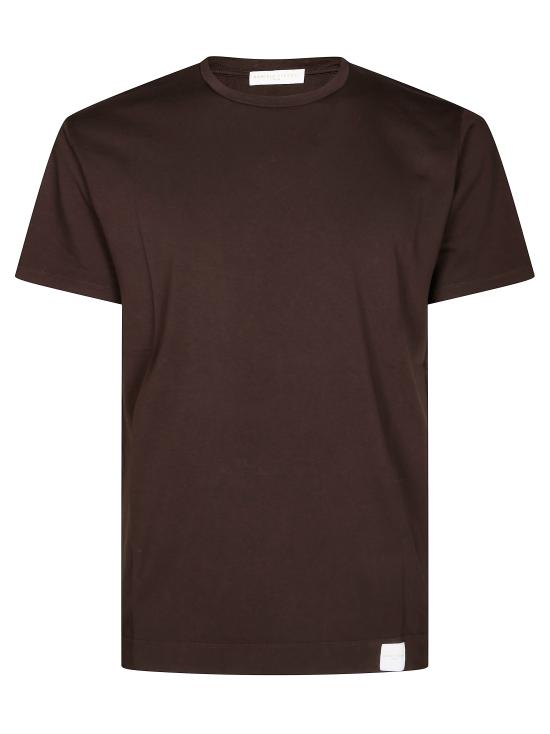 25FW 다니엘피에솔리 반팔 티셔츠 DF0627 604 MARRONE