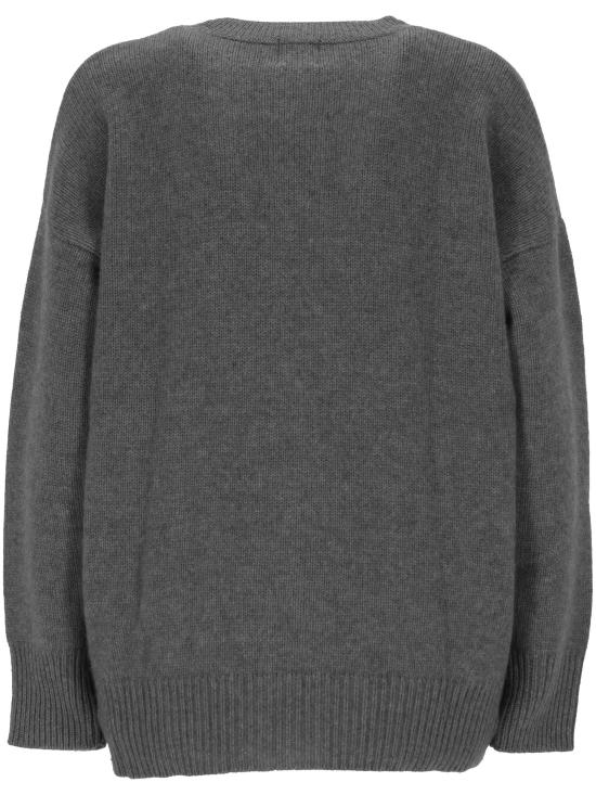 25FW 마들렌 톰슨 스웨터 AW25C04 MID GREY Mid grey - MADELEINE THOMPSON