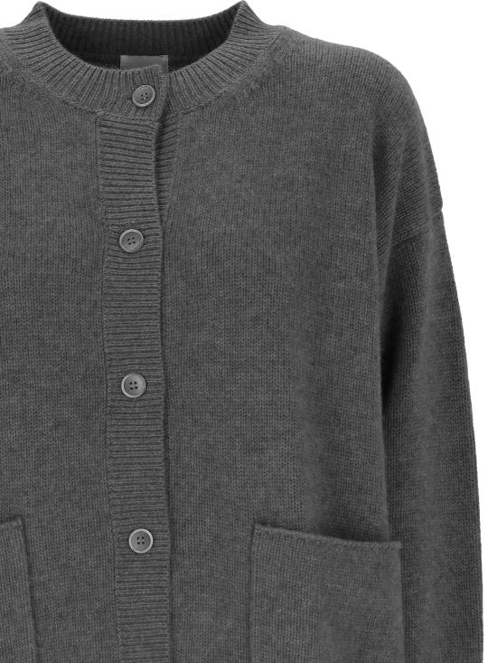 25FW 마들렌 톰슨 스웨터 AW25C04 MID GREY Mid grey - MADELEINE THOMPSON