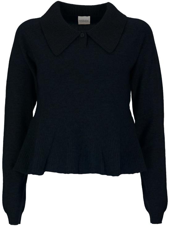 25FW 마들렌 톰슨 스웨터 AW25T28 NAVY Blue