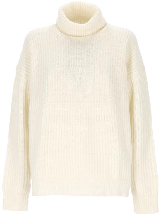 25FW 마들렌 톰슨 터틀넥 AW25T19 CREAM White